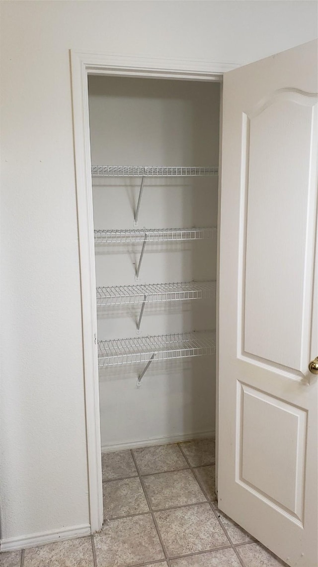 view of closet