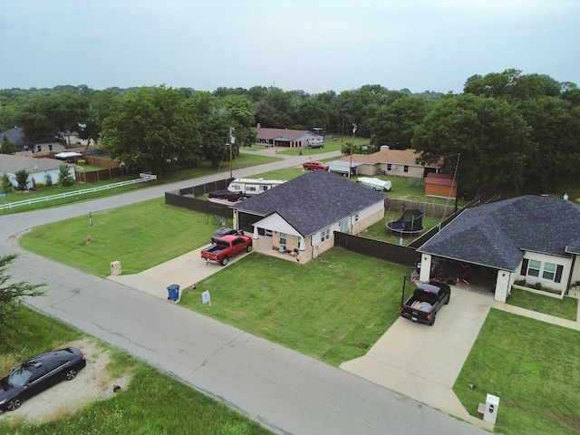 bird's eye view