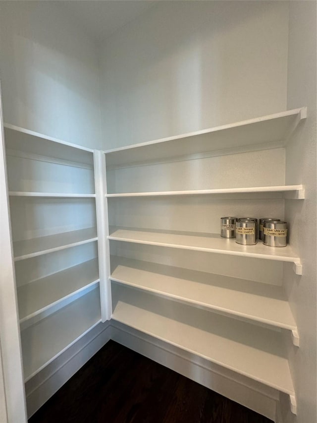 view of pantry