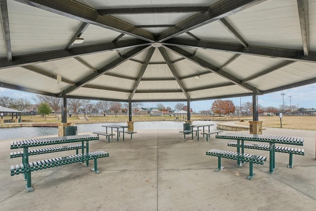 2402 Bulin Dr, Mansfield, TX 76063 - view of community with a gazebo and a patio