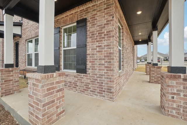 2402 Bulin Dr, Mansfield, TX 76063 - view of patio / terrace with a porch
