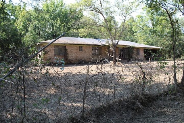 view of back of house