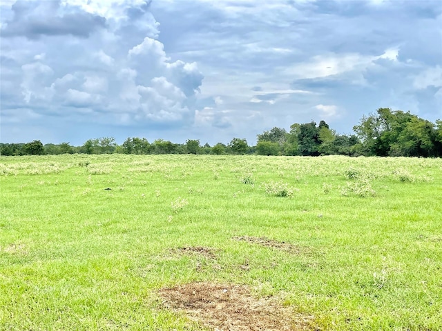 view of landscape with a rural view