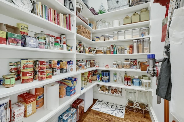 view of pantry