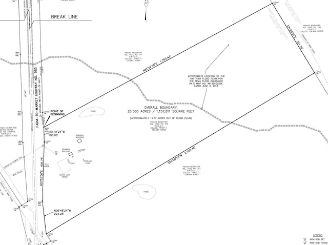 26.580AC-TR2 Fm 985th Rd, Ennis TX, 75119 land for sale