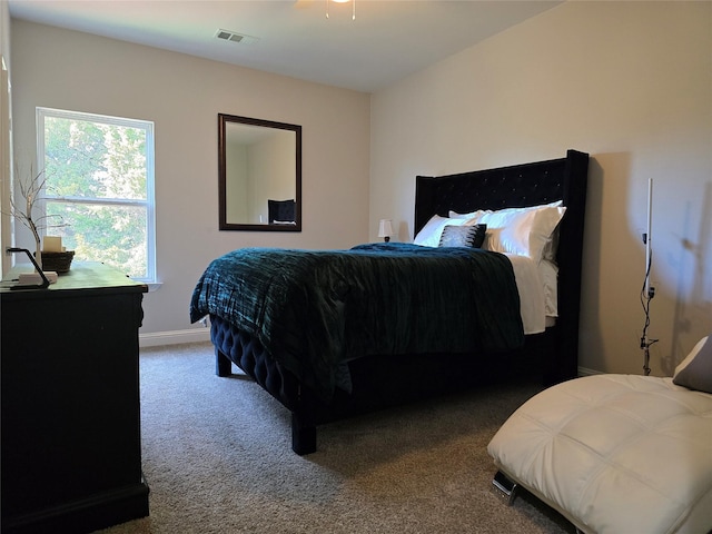 bedroom featuring carpet floors