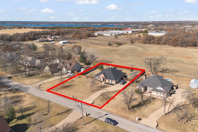 birds eye view of property featuring a residential view