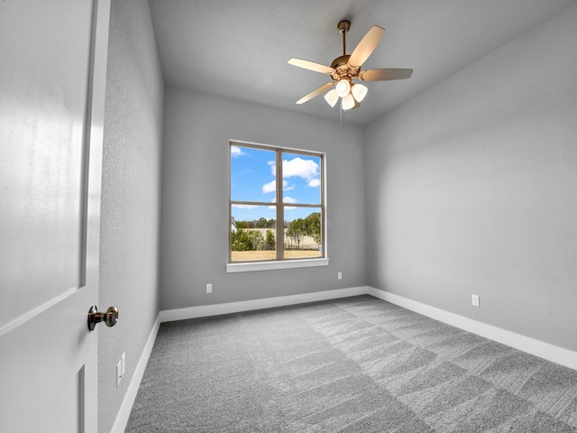 170 Fan Mill Trl, Weatherford, TX 76085 - carpeted empty room featuring a ceiling fan and baseboards