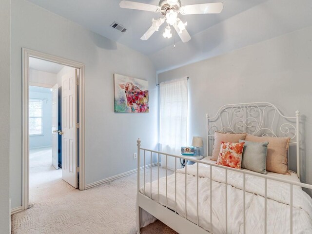 bathroom featuring vanity and ceiling fan