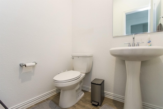 bathroom with toilet