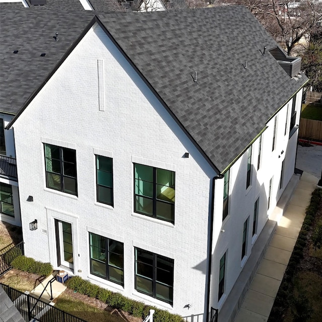 view of rear view of house