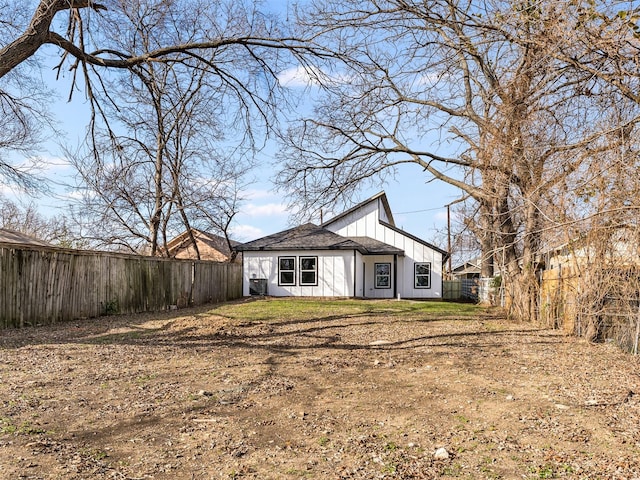 view of back of property