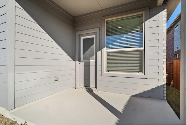 exterior space with a patio