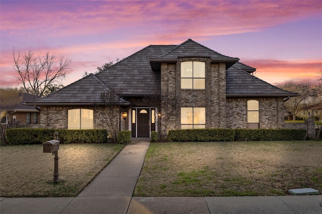 4247 Blackheath Rd, Dallas, TX 75227 - french country style house featuring a yard