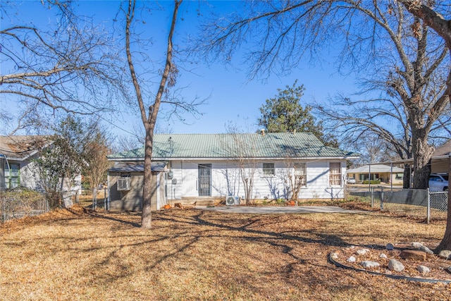 view of back of property