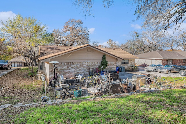 view of back of property