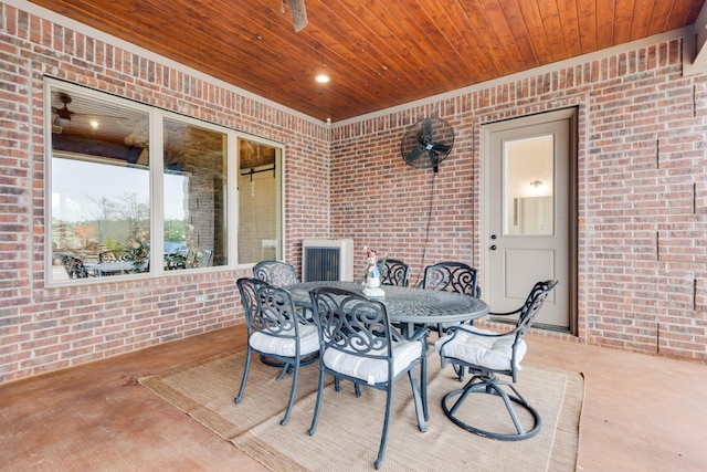 10794 County Road 334, Tyler, TX 75708 - view of patio featuring outdoor dining space