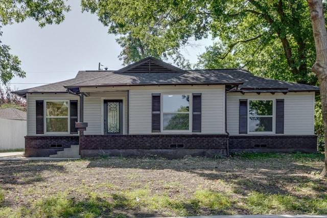 view of front of house