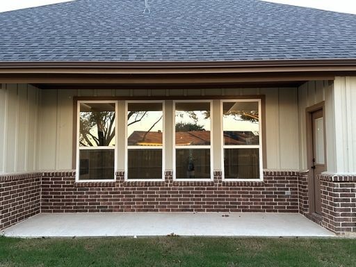 exterior space with a patio area