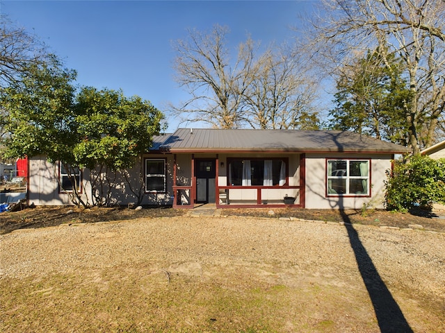 view of ranch-style home