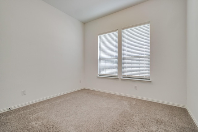 unfurnished room with carpet