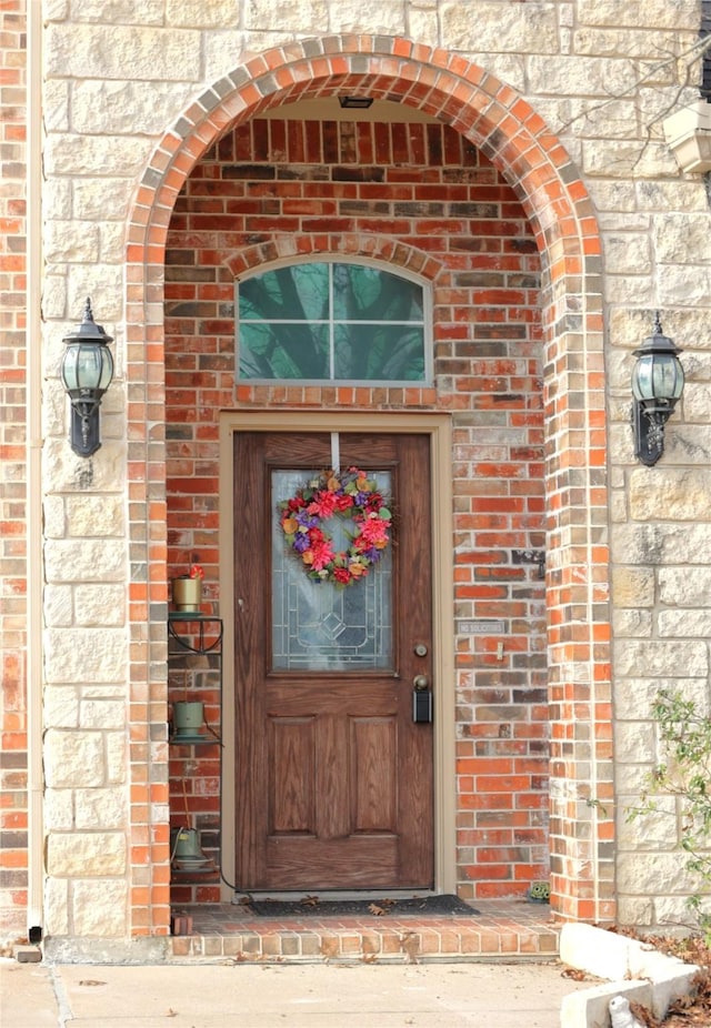 view of entrance to property