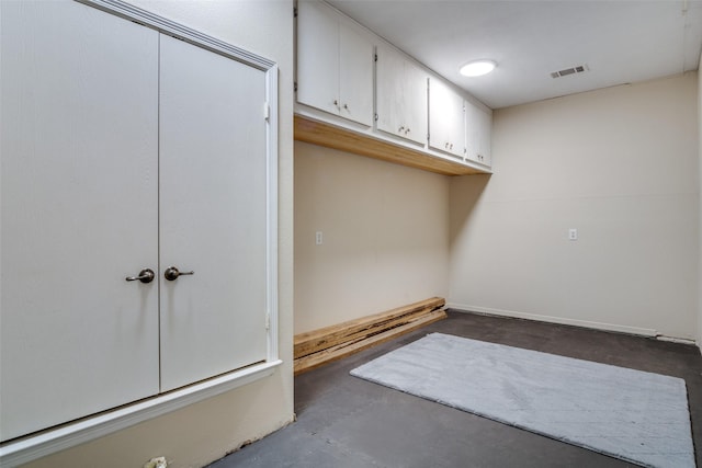 view of laundry room