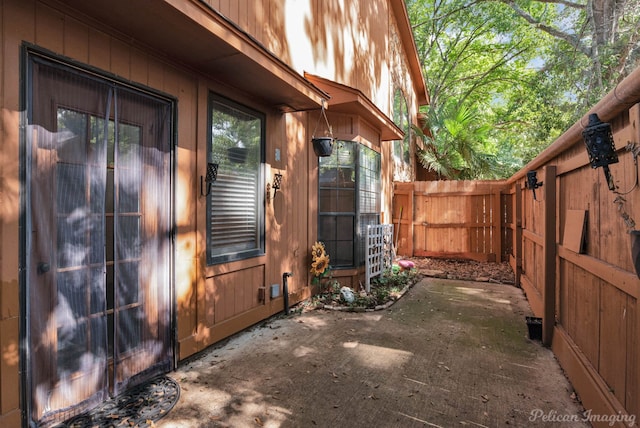 exterior space featuring a patio