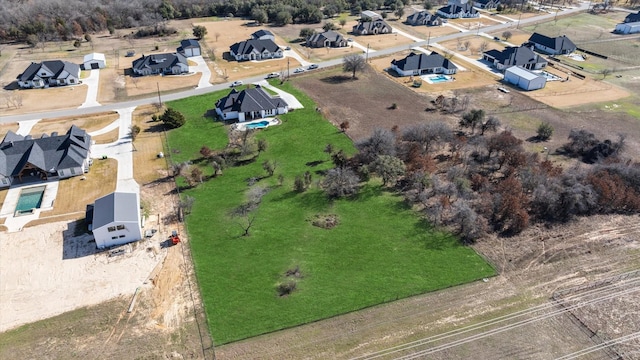 708 Glade Park Ct, Azle, TX 76020 - view of front facade featuring a shingled roof, driveway, and a front yard