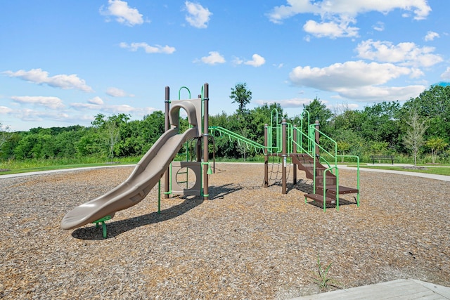 view of play area