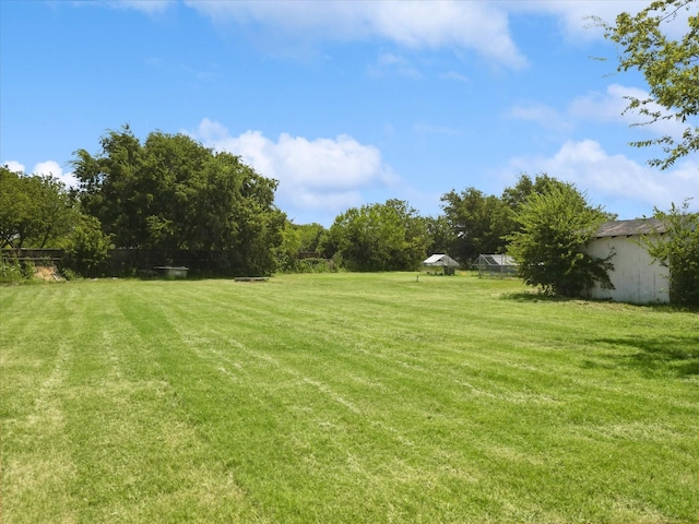 view of yard