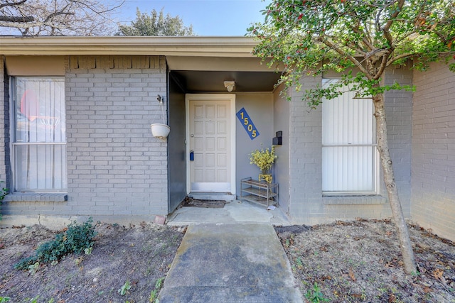 view of property entrance