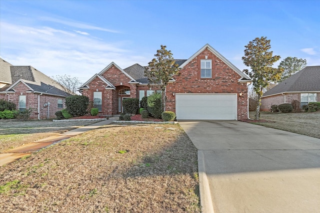 front facade featuring a garage