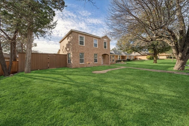 exterior space featuring a yard