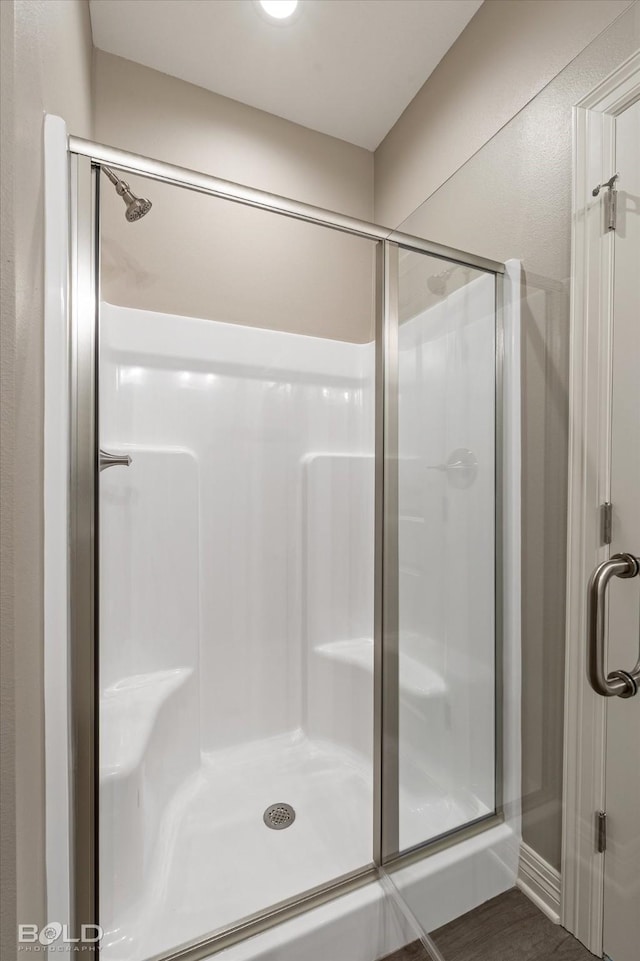 full bath with a stall shower