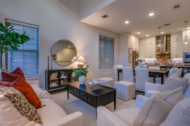 view of living room