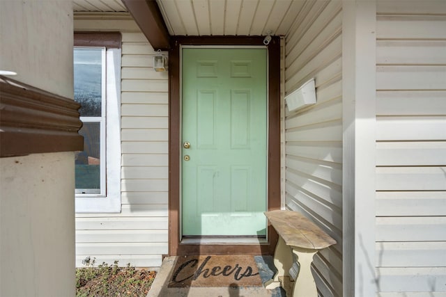 view of property entrance