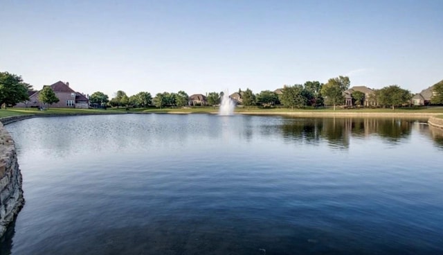 view of water feature