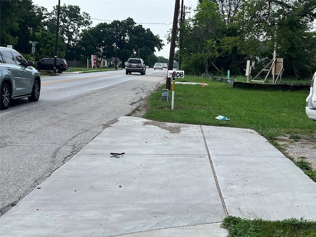 view of street