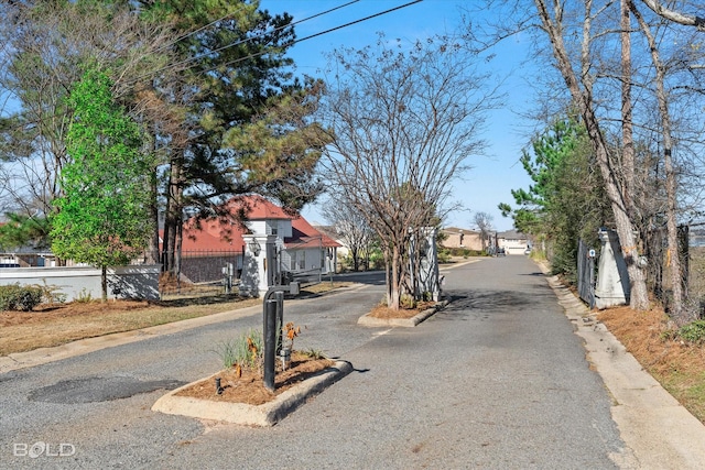 view of road