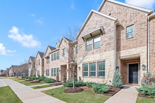 view of townhome / multi-family property