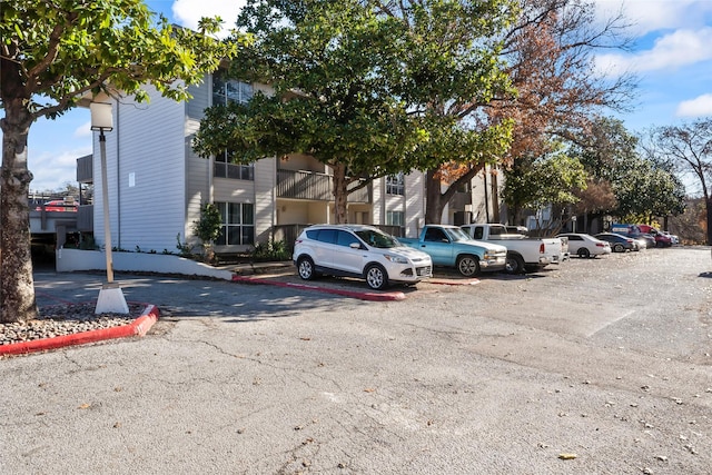 view of car parking