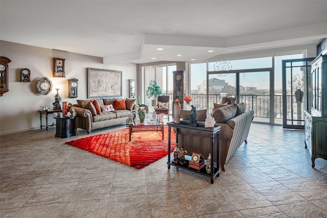 view of living room