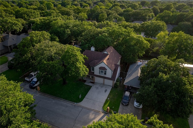 6010 Paradise Dr, Arlington, TX 76001 - drone / aerial view of a forest