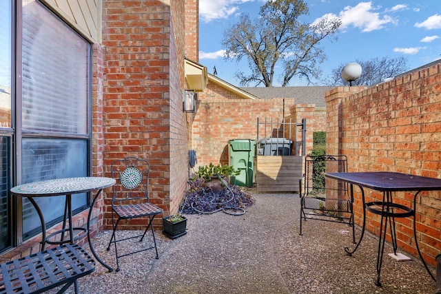 view of patio / terrace