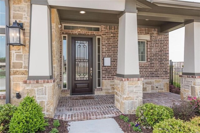 view of entrance to property