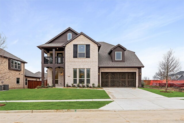 front of property featuring a balcony