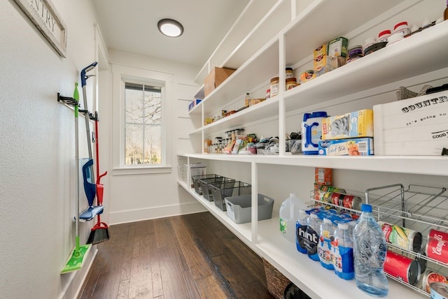 view of pantry