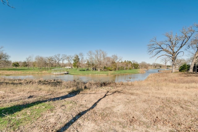 property view of water