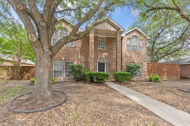 5400 Belle Chasse Ln, Frisco, TX 75035 - view of front of house featuring brick siding and fence